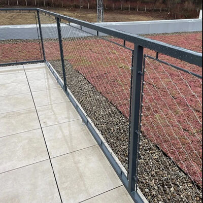 Good Transparency Corrosion Resistant Stainless Steel Wire Cable Mesh with Customized Size for Bird Netting