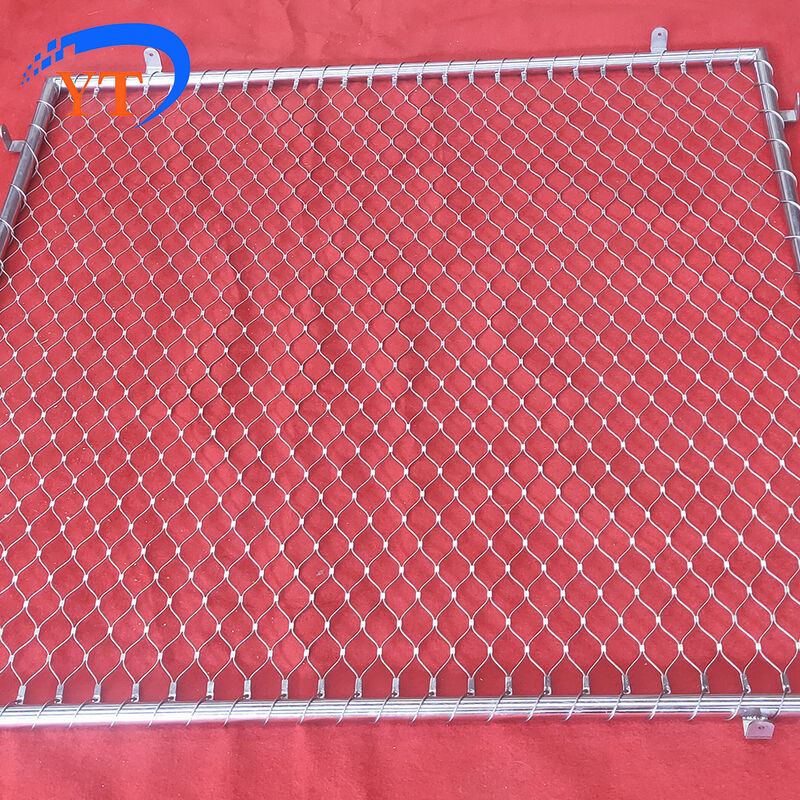 Stainless Steel X Tend Cable Mesh For Garden Fence And Bird Cage