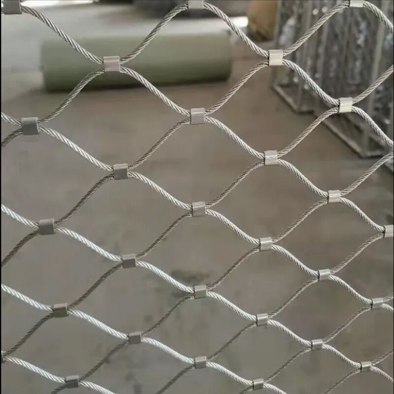 Customized Size Corrosion Resistant Stainless Steel Wire Rope Plant Trellis for Fall Prevention