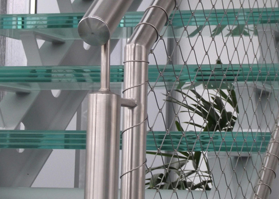 Faisceau de câbles en acier inoxydable de type ferrule SUS 316 personnalisé pour les escaliers