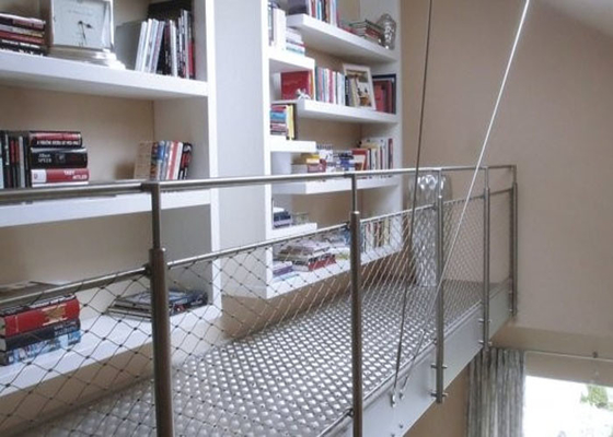 Fil architectural Mesh To Prevent Children Falling de balcon ou d'escalier
