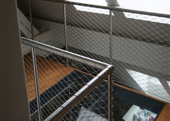 Fil architectural Mesh Height de protection d'automne d'acier inoxydable 2,0 M
