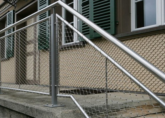 Trou de la maille 25x25mm d'acier inoxydable de l'anticorrosion 2.5mm Webnet