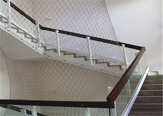 Trou de la maille 60*60 millimètre de balustrade de flexibilité du Sus 304