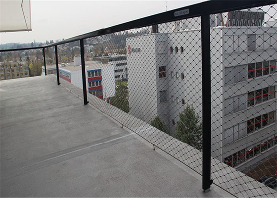 grillage architectural de 4.0mm, câble Mesh Anti Corrosion d'acier inoxydable