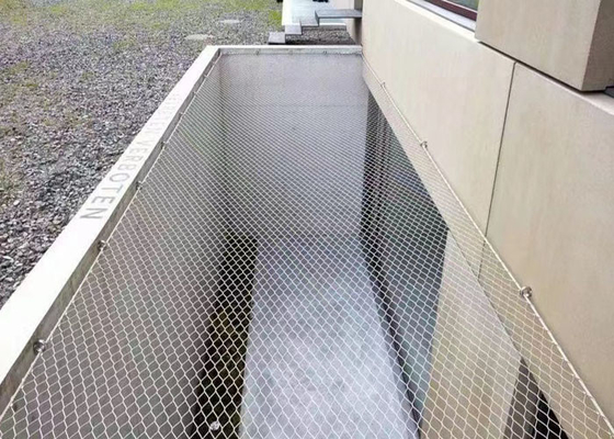 Fabrication flexible de sécurité de 304 Inox 2,0 millimètres de fil pour architectural