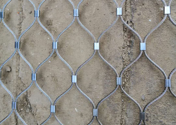 Balustrade de Mesh Cable Web Net For de câble métallique ou de clôture Sus flexible 316 2.5mm