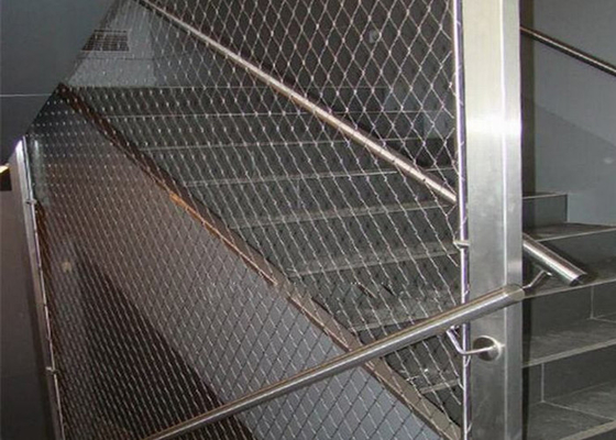 Alcali de Mesh Netting du Sus 316 de câble personnalisable d'acier inoxydable anti