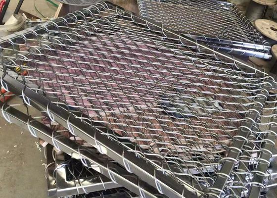 Anticorrosion de Mesh Netting 3.0mm de câble de la balustrade SUS316 se rouillant non