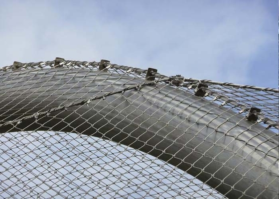 Câble métallique flexible d'acier inoxydable d'architecture Mesh For Safety