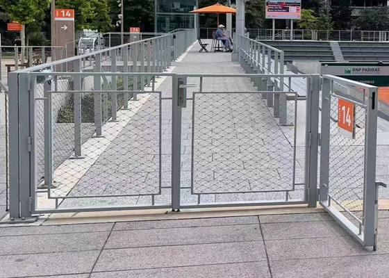Anti corrosion flexible de fabrication de câble d'acier inoxydable de balustrade adaptée aux besoins du client