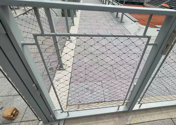 Filet résistant à la corrosion de câble métallique d'Aisi 316 en tant que filet de sécurité de balustrade