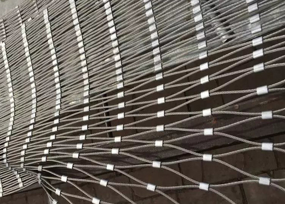 Réseau de câbles en acier inoxydable à haute résistance à la traction pour des solutions industrielles flexibles