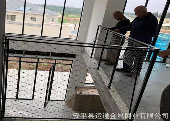Réseau de câbles à ferrule de balcon anti-corrosif anti-rouille