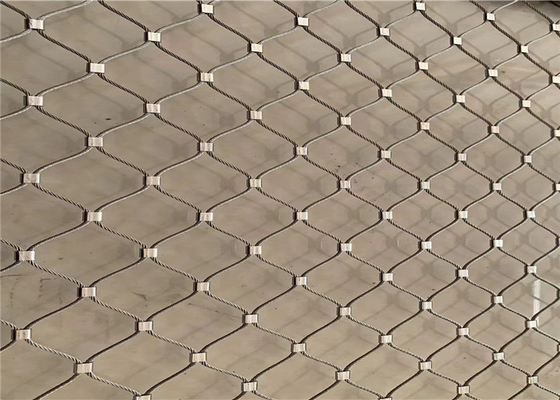 Cage d'oiseau anti-corrosion zoo protection de la maille 304 316 fermeture en acier inoxydable