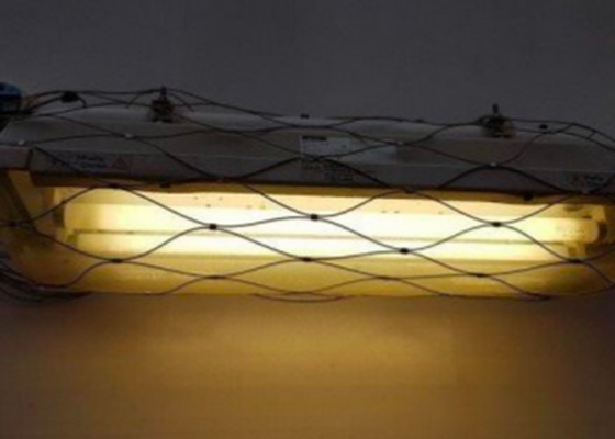 316 Maillage de câbles en acier inoxydable Objets déposés Réseau de sécurité