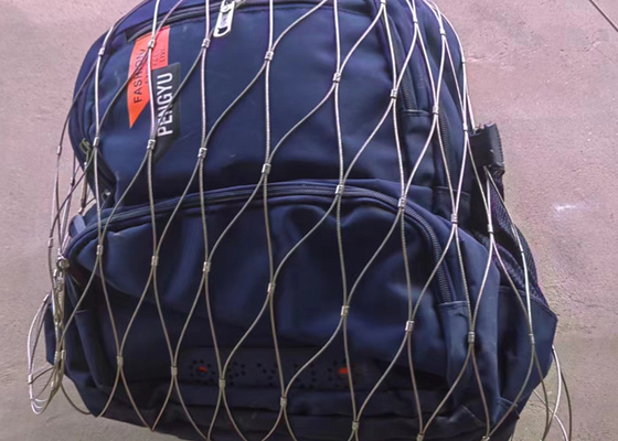 316 Réseau de prévention des chutes pour le vol de sacs en treillis en acier inoxydable