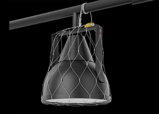 316L Réseau de sécurité anti chute pour sac en treillis métalliques en acier inoxydable léger