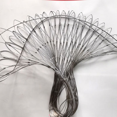 Réseau anti-vol sac en acier inoxydable Rope Mesh Pour le projecteur Réseau de sécurité