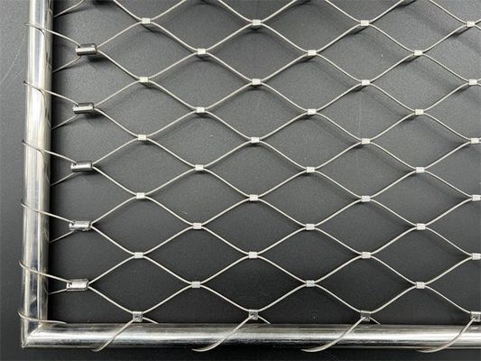 SS316 7*7 Balustrade en acier inoxydable