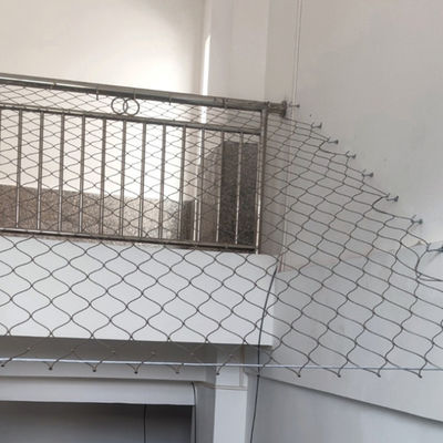 Réseau de câbles de protection personnalisé pour la sécurité de la balustrade