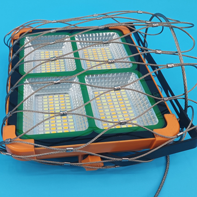 Filet de sécurité anti-chute en acier inoxydable 316 pour projecteur