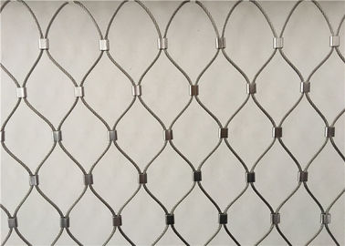 Inox X tendent la maille de câble métallique pour des usines de treillis de jardin montant la fabrication