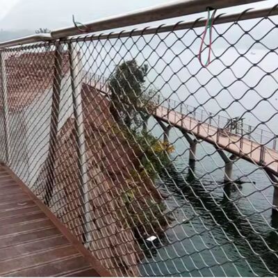 Clôture en filet de câble en acier inoxydable 316 304 pour garde-corps d'escalier