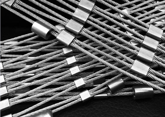 Le diamant net s'élevant forment la maille de corde de 316 olives