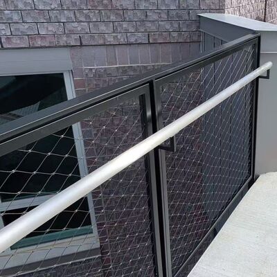 Tressage en câble d'acier inoxydable personnalisé avec SUS 304/316 anti-corrosion et haute résistance de 100-110 000 PSI pour garde-corps et balustrades