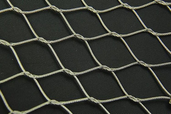 L'acier inoxydable de haute résistance 316 évaluent le câble flexible Mesh Fence d'Inox