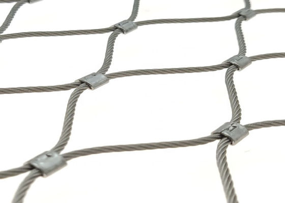 Fabrication flexible transparente 2.4mm de câble d'acier inoxydable d'Inox