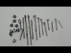 Maille de corde d'acier inoxydable