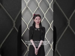 Réseau à corde tressée en acier inoxydable