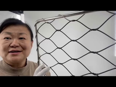 Treillis en sergé 2mm pour volière, câble en acier inoxydable, filet pour oiseaux, clôture de zoo