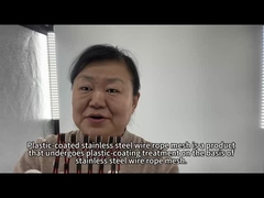 Clôture en treillis métallique de type noué SS316, 1,2 mm à 4,0 mm