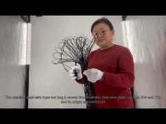 Sac à filets en fil de fer inoxydable