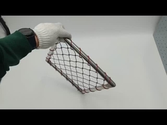 Maillage en acier inoxydable recouvert de plastique