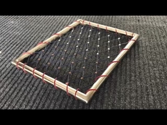 Filet de câble en acier inoxydable Maille de zoo à virole métallique flexible