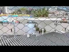 Le filet de câbles en acier inoxydable pour la protection dans la zone pittoresque