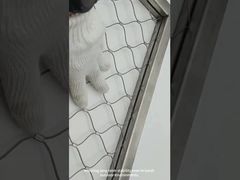 Filet de câble en acier inoxydable intégré